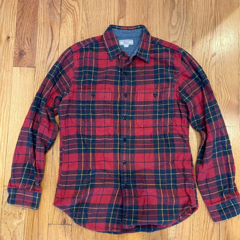 J.Crew Wallace & Barnes Flannel - Size M